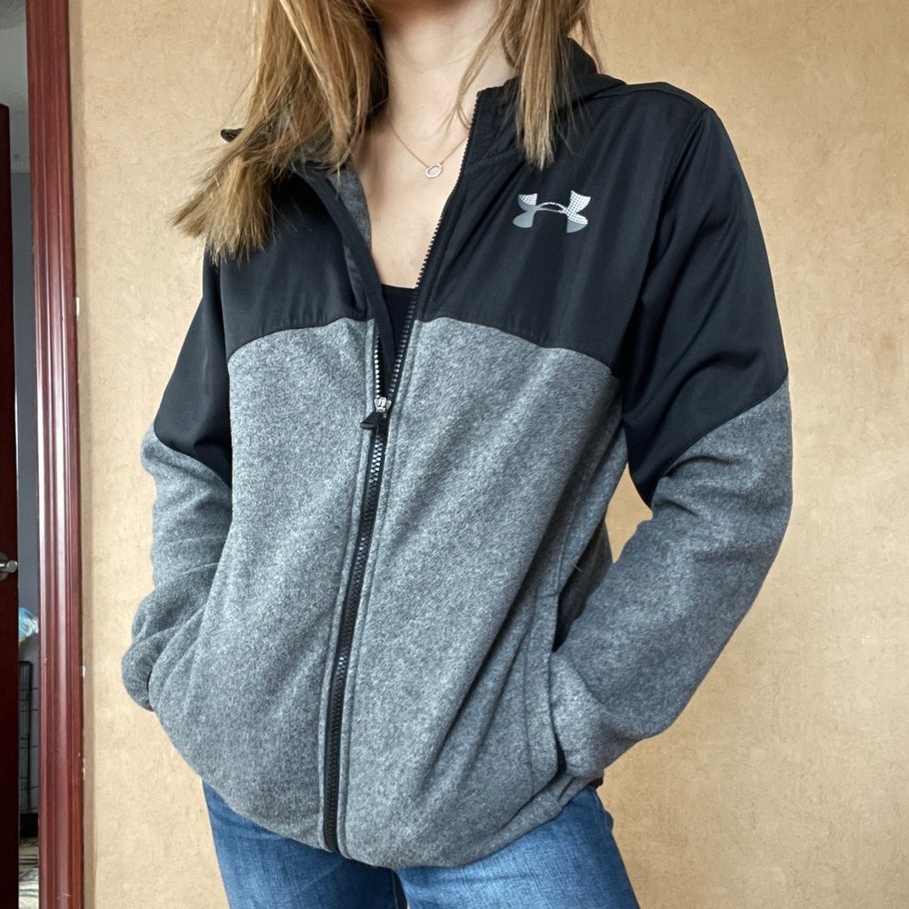 Under Armour zip-up sweater